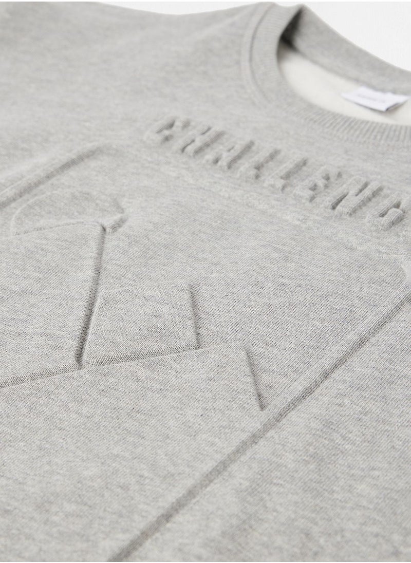 NAME IT - Kids Graphic Sweatshirt - Image 1
