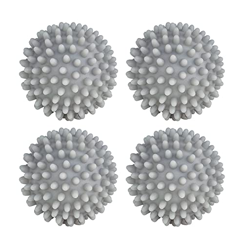 XIEHE Dryer Balls 4 Pack NonToxic Reusable Dryer Balls Gray - Image 3