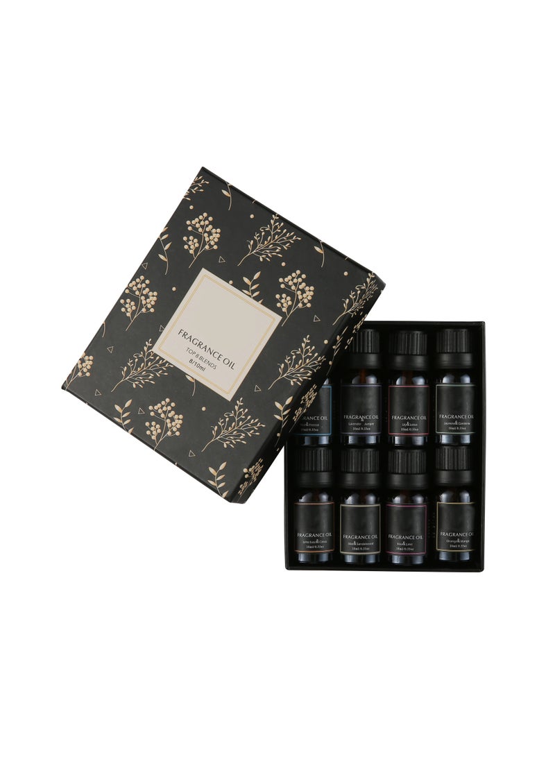 8-Pieces/Set,10ML Essential Oil For Air Humidifier,Flavors Aroma Diffuser Natural Plant Oil,Plant Fragrance Use For Air Fresh or Relieve Stress,8 Scent - Image 5