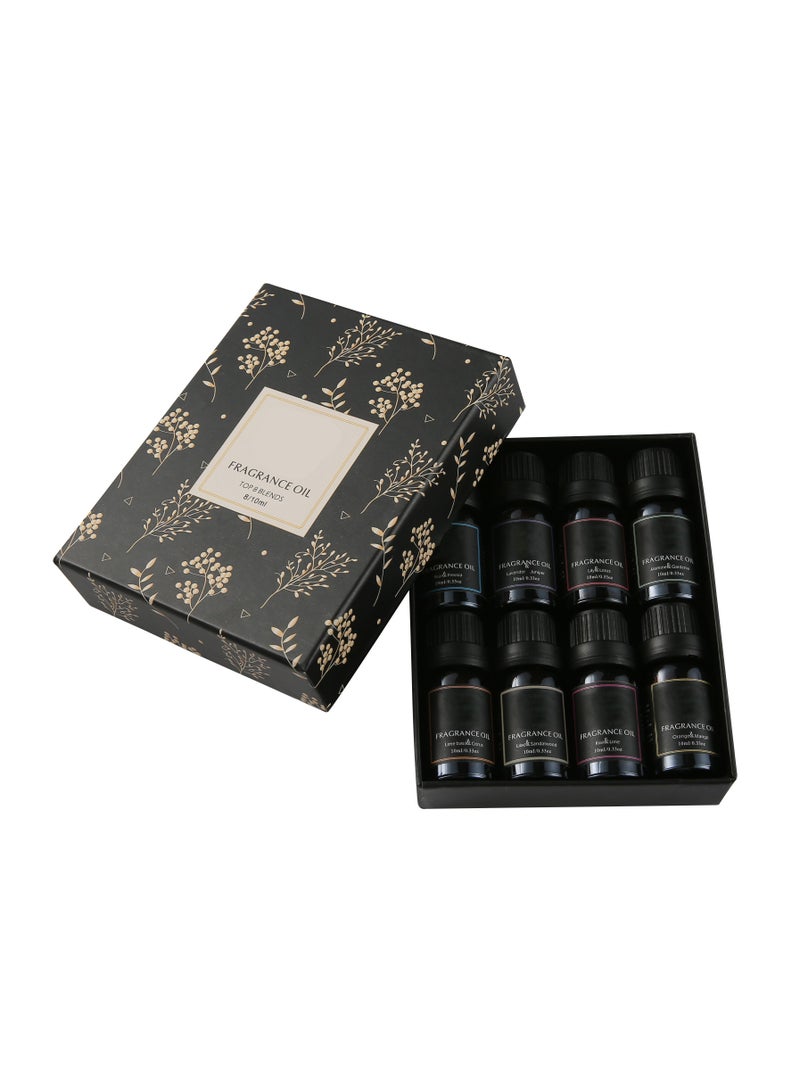 8-Pieces/Set,10ML Essential Oil For Air Humidifier,Flavors Aroma Diffuser Natural Plant Oil,Plant Fragrance Use For Air Fresh or Relieve Stress,8 Scent - Image 4