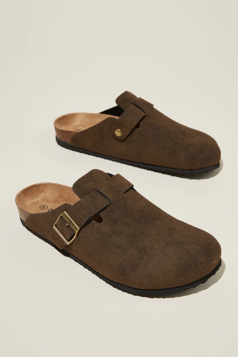 كوتون اون Closed Toe Buckle Slide