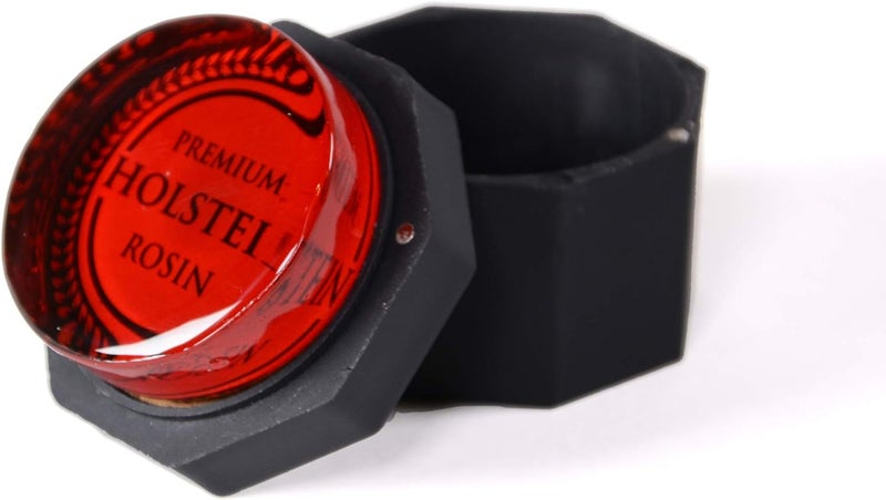 Holstein Premium Violin, Viola, Cello Rosin Red Low Dust Smooth Release With Hard Case - Image 1
