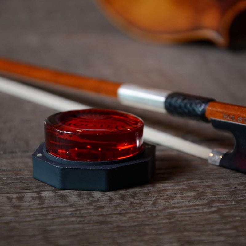 Holstein Premium Violin, Viola, Cello Rosin Red Low Dust Smooth Release With Hard Case - Image 4