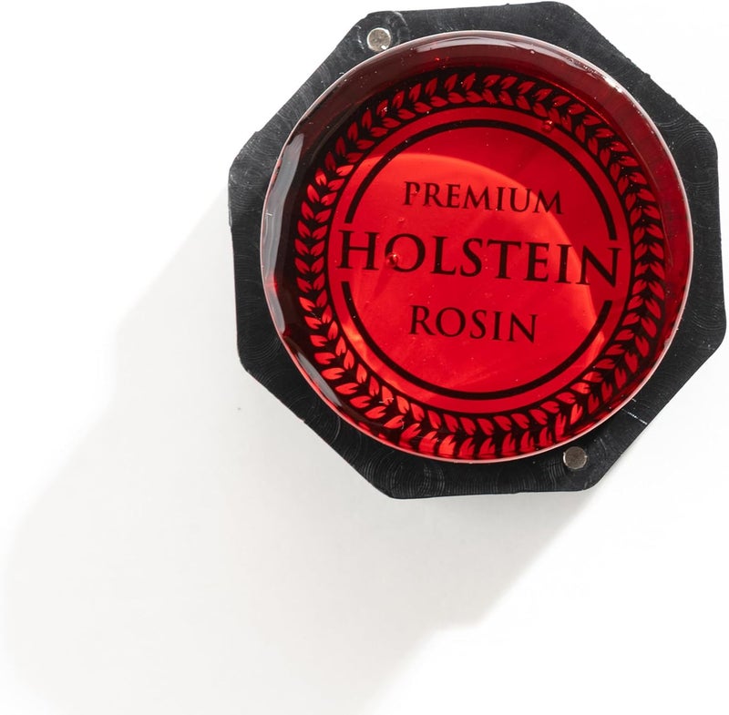 Holstein Premium Violin, Viola, Cello Rosin Red Low Dust Smooth Release With Hard Case - Image 2