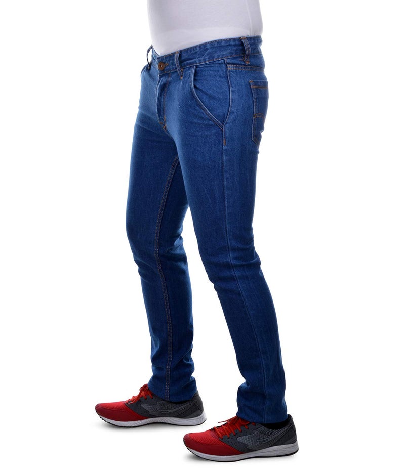 Ben Martin Men's Regular Fit Jeans (BMWJJ-9-LB38a_Blue_38) - Image 4