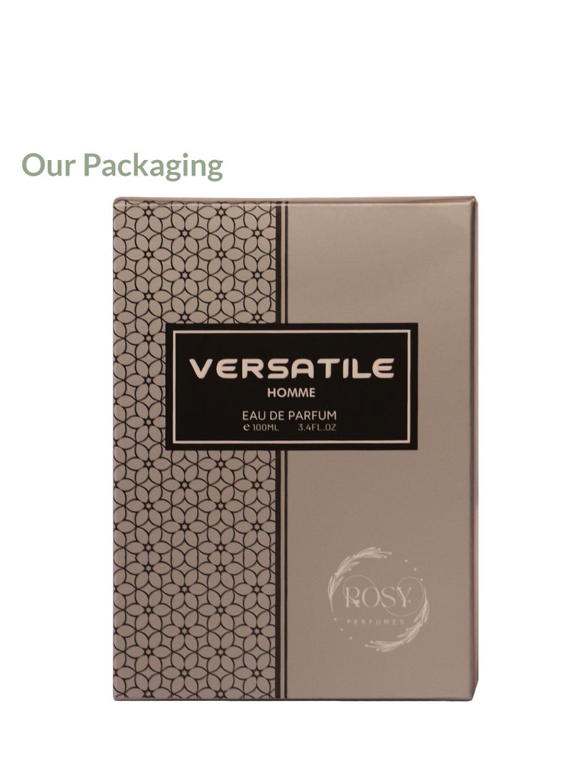 ROSY PERFUMES - VERSATILE Perfume for Men 24 Hours Long Lasting Men's Fragrances, Infused with Natural Pheromones Fragrance For Men, Gift for Valentines Day, Eau De Parfum (100ML) - Image 1