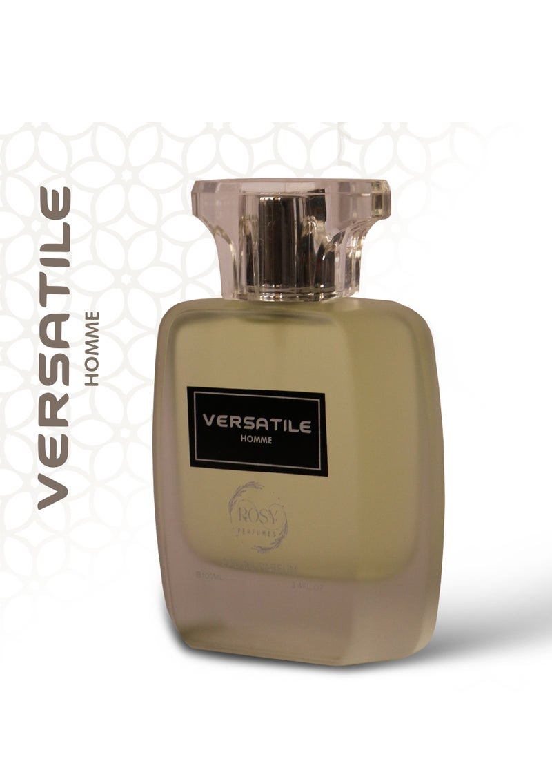 ROSY PERFUMES - VERSATILE Perfume for Men 24 Hours Long Lasting Men's Fragrances, Infused with Natural Pheromones Fragrance For Men, Gift for Valentines Day, Eau De Parfum (100ML) - Image 1