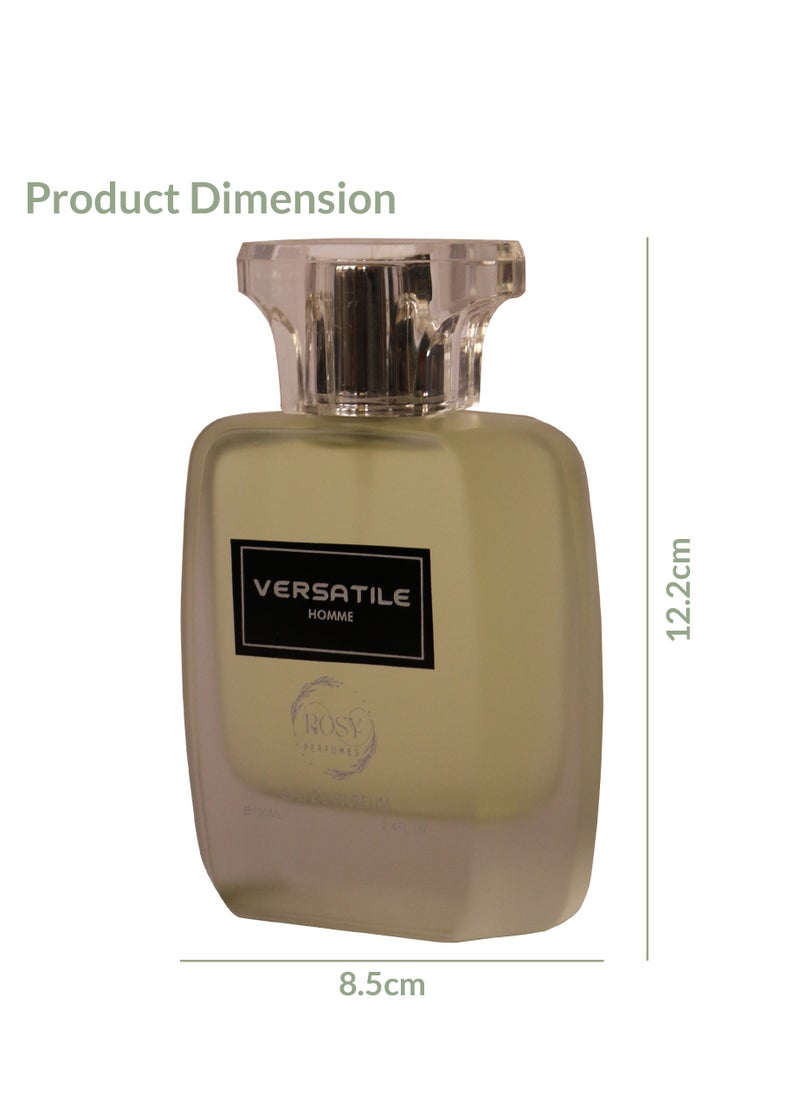 ROSY PERFUMES - VERSATILE Perfume for Men 24 Hours Long Lasting Men's Fragrances, Infused with Natural Pheromones Fragrance For Men, Gift for Valentines Day, Eau De Parfum (100ML) - Image 1