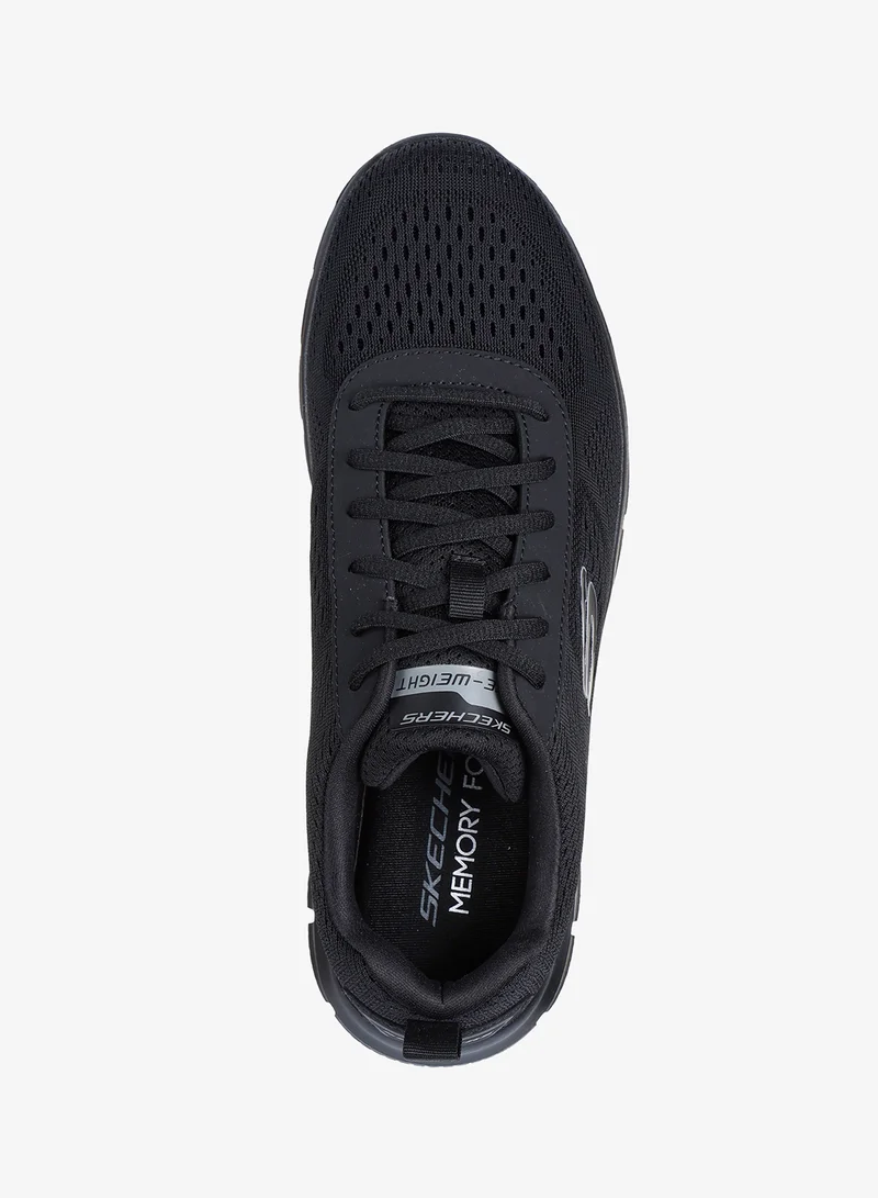 Skechers BLACK MESH/SYNTHETIC Track for Men | Best Price UAE
