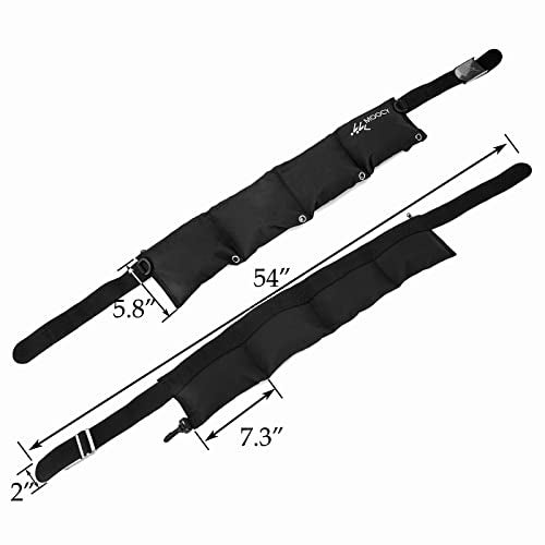 MOOCY Scuba Weight Belt, 4 Pocket Freediving Dive Diving Accessories - fit for Waist 32" to 52" - Image 2