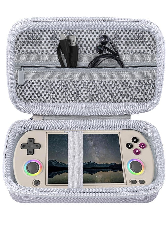 khanka Hard Travel Case Replacement for RG40XX H Retro Handheld Game Console,Case Only. (White) - Image 2