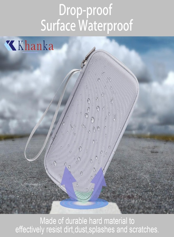 khanka Hard Travel Case Replacement for RG40XX H Retro Handheld Game Console,Case Only. (White) - Image 3