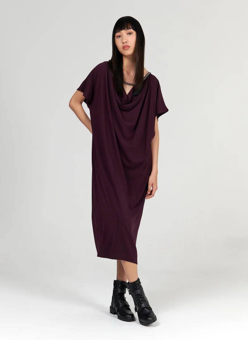 Embellished Neckline Kaftan