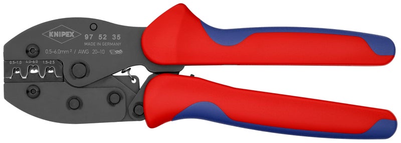 KNIPEX 97 52 35 3-Position Contact Crimping Pliers - Image 1