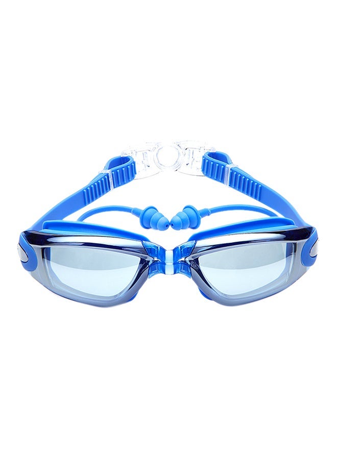 NIBEMINENT Swimming Goggles With Earplugs 