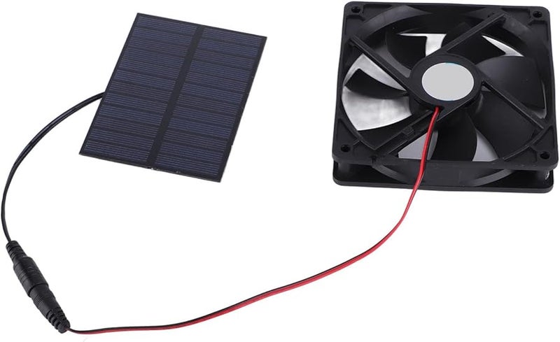 3W مجموعة مروحة تعمل بالطاقة الشمسية لتهوية حظيرة الدجاج والصوبة الزراعية والسقيفة - Image 1