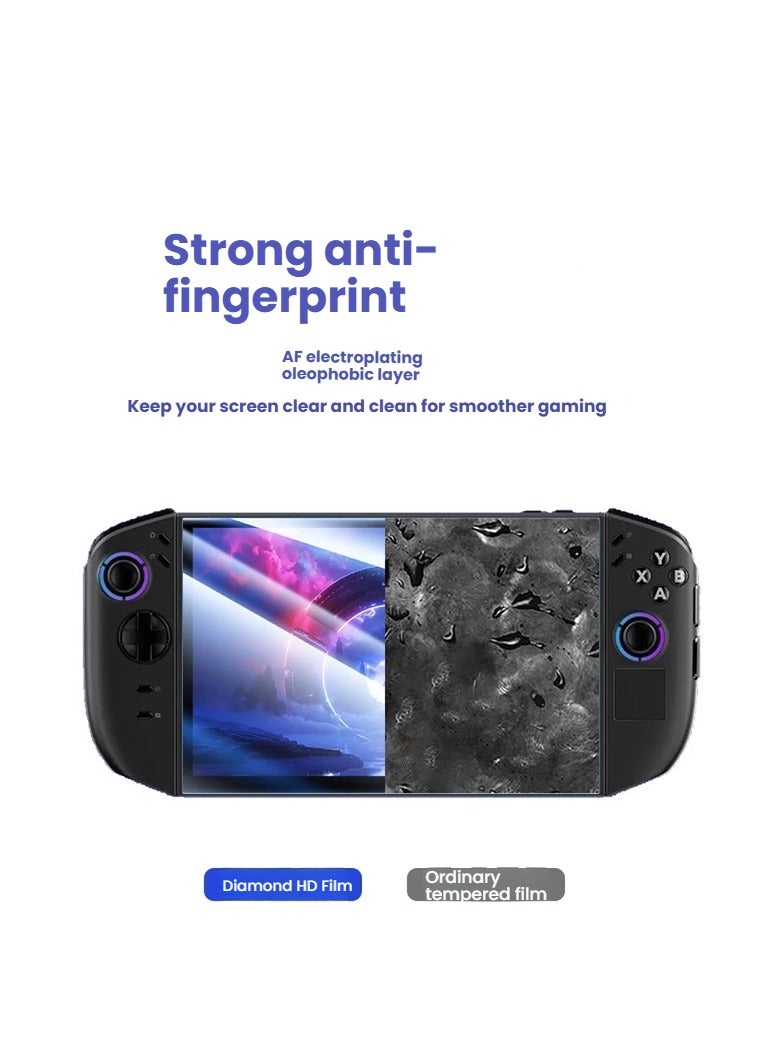 Tempered film for Legion GO2 Palm(2pcs), Full-screen HD anti-scratch, 9H durometer, anti-fingerprint - Image 2