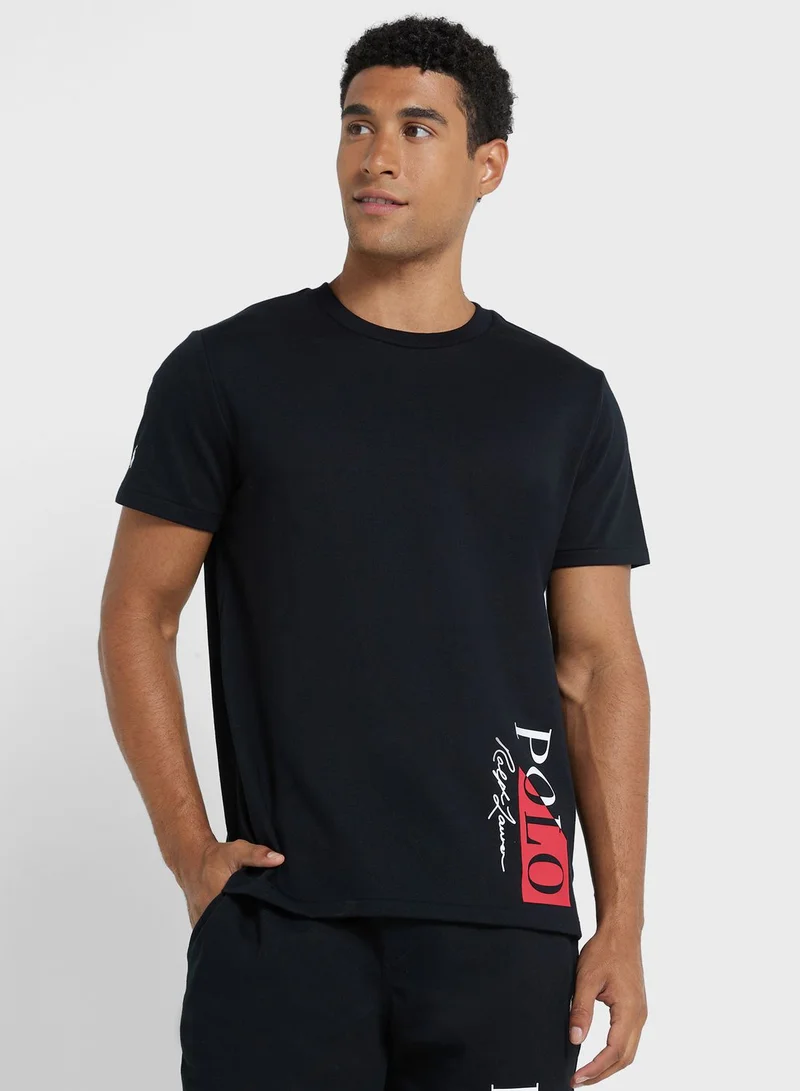 POLO RALPH LAUREN Logo Crew Neck T-Shirt