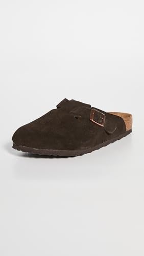 BIRKENSTOCK حذاء بيركنستوك بوسطن للرجال والنساء، جلد موكا، 42 م EU - Image 3