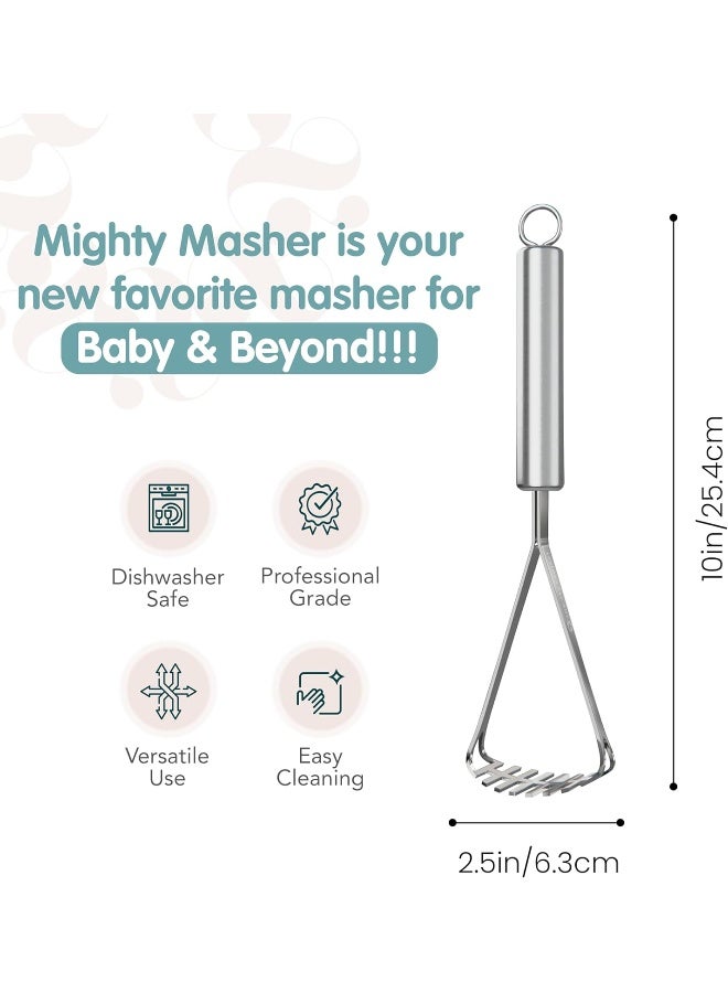 The 730 Project Mighty Masher â€“ Stainless Steel Baby Food Masher - Image 4