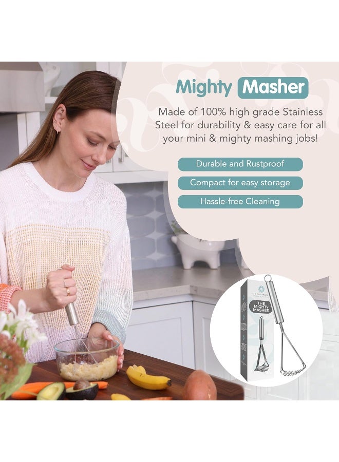 The 730 Project Mighty Masher â€“ Stainless Steel Baby Food Masher - Image 2