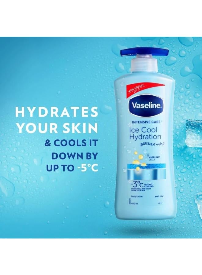 Vaseline 2PCS Vaseline Body Lotion Ice Cool Hydration 725ml - Image 4