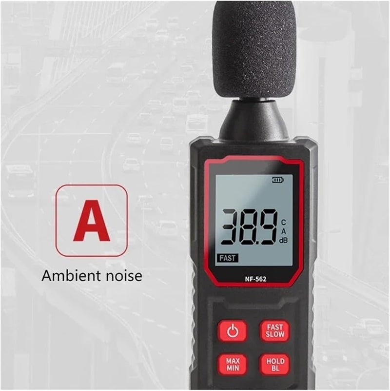 NF562 High Precision Handheld Noise Meter Decibel Detector For Household - Image 1