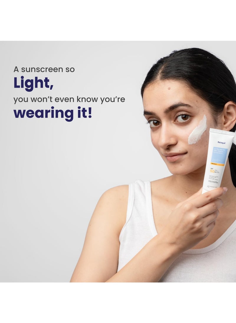 RE' EQUIL - RE' EQUIL Ultra Matte Dry Touch Sunscreen Gel SPF 50 PA++++ - Image 1