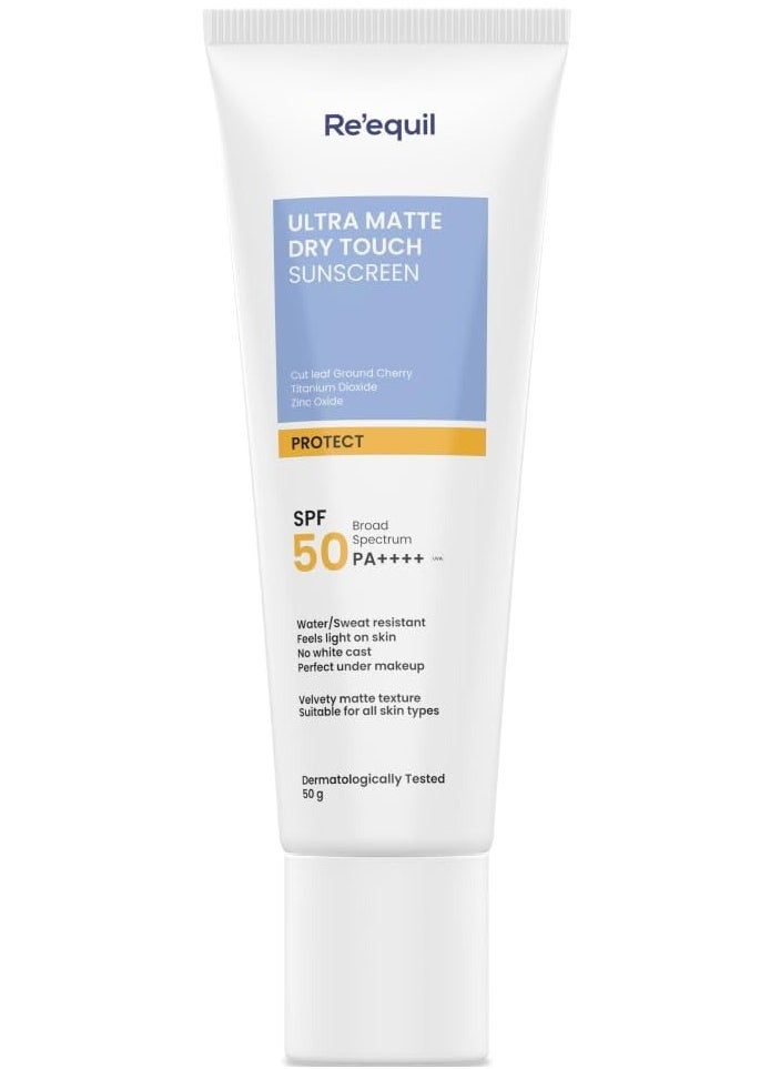 RE' EQUIL - RE' EQUIL Ultra Matte Dry Touch Sunscreen Gel SPF 50 PA++++ - Image 1