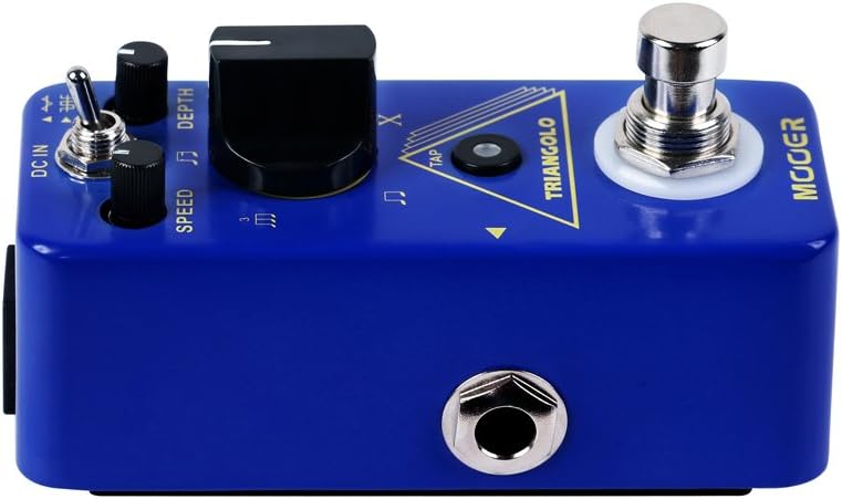 MOOER TRIANGOLO Micro Tremolo Guitar Effects Pedal with 3 Wave Forms - Image 2