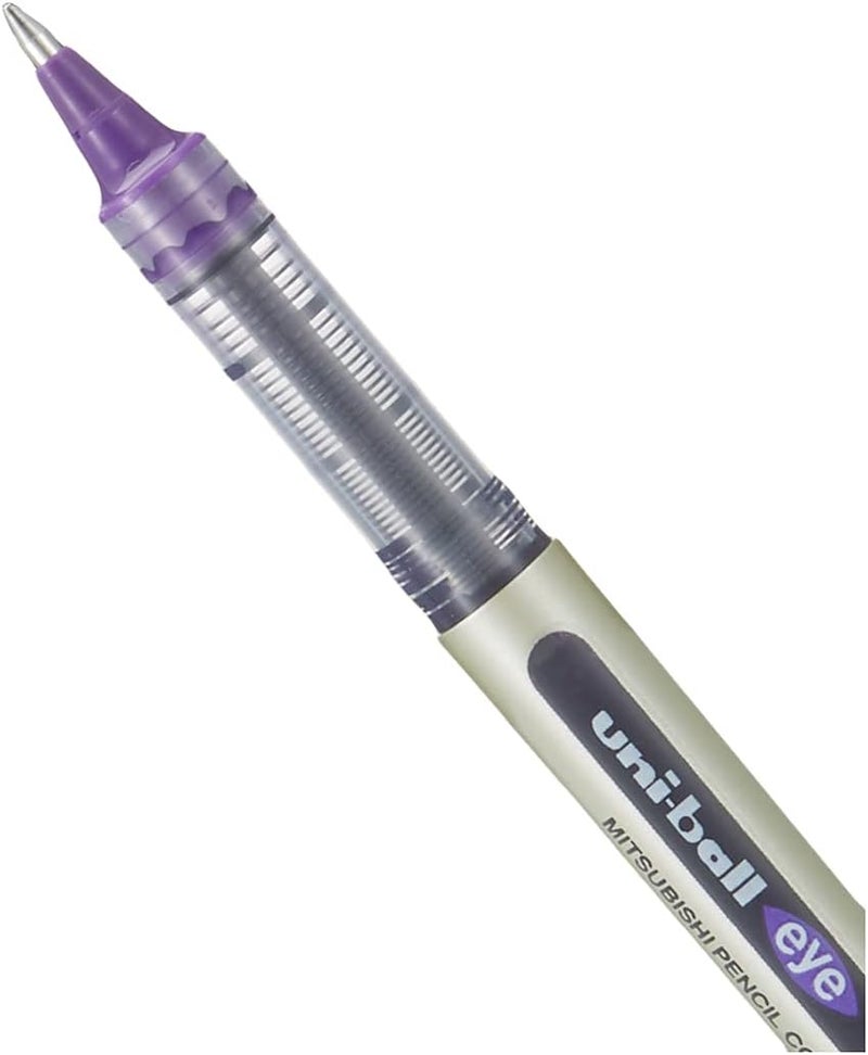 يوني بول Uni-ball Eye Fine Roller Pen - Violet - Image 2