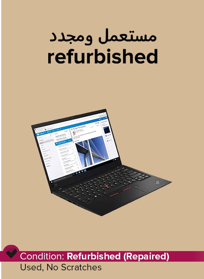 Lenovo Refurbished - ThinkPad X1 Carbon G7 Laptop With 14-Inch Display,Intel Core i7 cessor/Dual Core/8th Gen/16GB RAM/512GB SSD/Intel HD Graphics Windows 11 Pro Black black - Image 1