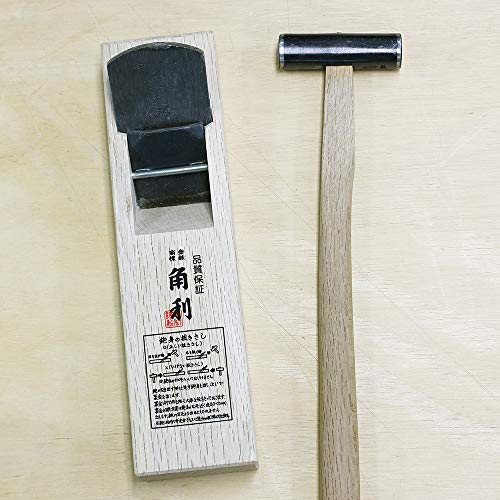KAKURI Hand Plane 50mm for Woodworking, KANNA Japanese Block Plane Manual Hand Planer Tool for Smoothing, 9.5 x 2.5 x 2.4 inches, White Oak Body, Made in JAPAN - Image 4