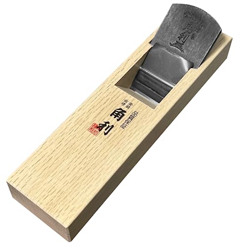 KAKURI Hand Plane 50mm for Woodworking, KANNA Japanese Block Plane Manual Hand Planer Tool for Smoothing, 9.5 x 2.5 x 2.4 inches, White Oak Body, Made in JAPAN - Image 1