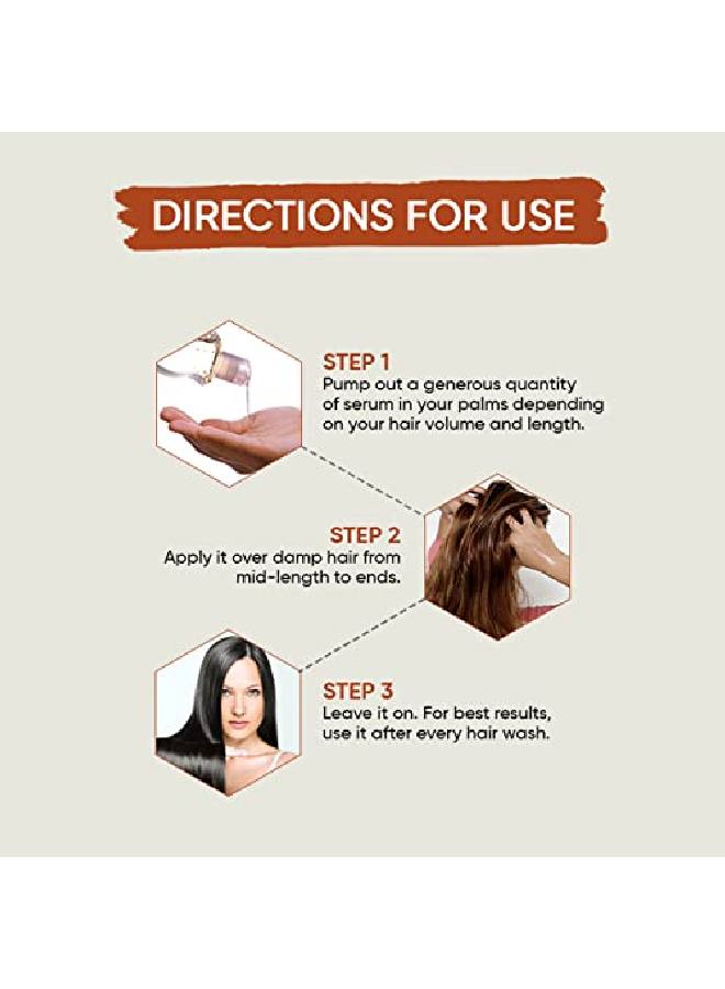 OSHEA Herbals Phytogain 7 in 1 Smooth & Shine Hair Serum I Instant Shine & Smoothness I Gives frizz free Hair I 110ml - Image 5