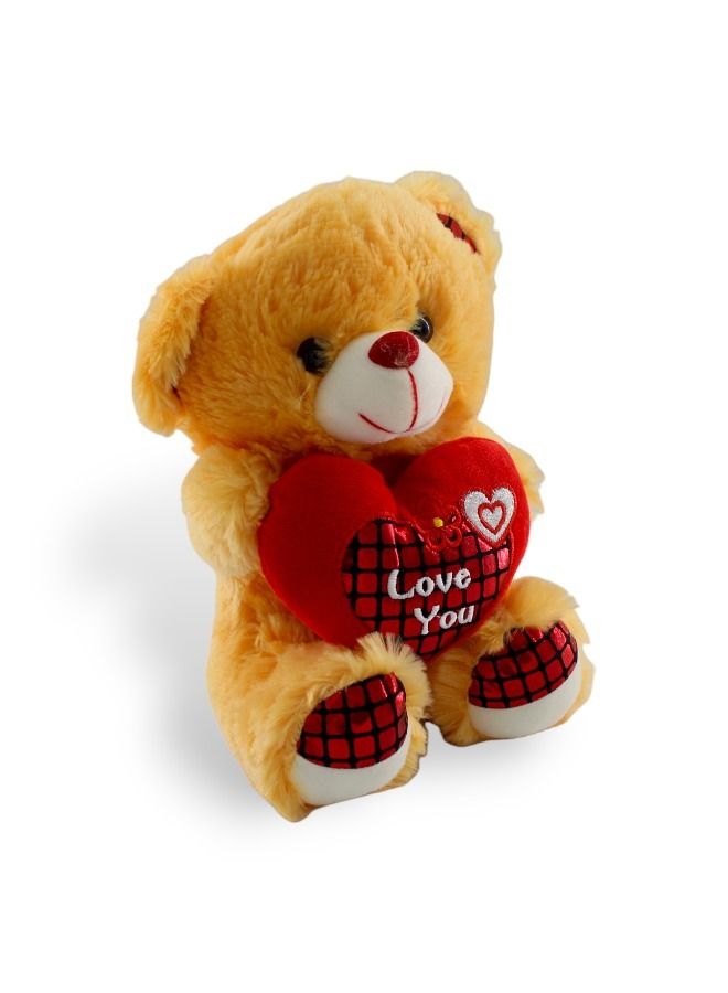 Toy Box Non-Toxic Stuffed And Plush Soft Teddy Bear Brown  - Image 3