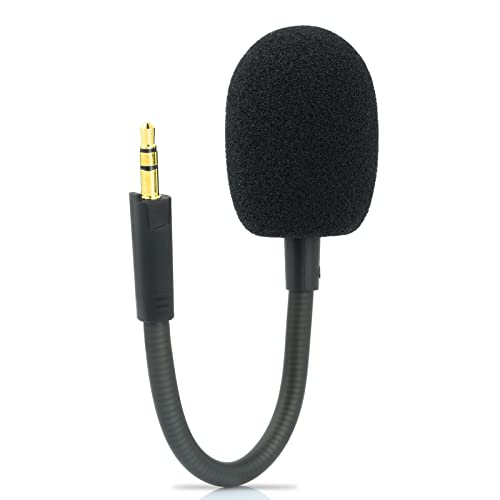 LEFXMOPHY Mic Replacement for Razer Barracuda X Game Headset 3.5mm Detachable Gaming Boom Microphone with Foam - Image 2