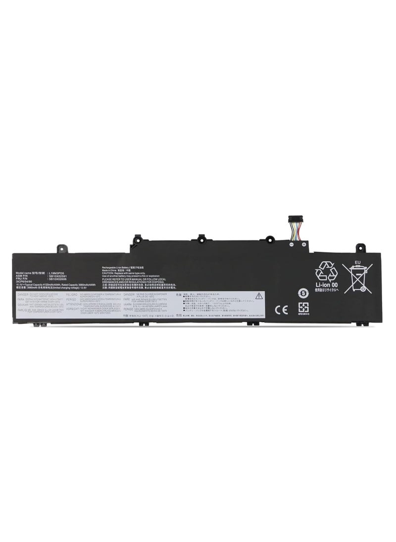 Max Power L19M3PD5 L19L3PD5 Laptop Battery for Lenovo ThinkPad E14 Gen 2 / E14 Gen 3 / E14 Gen 4 / E15 Gen 2 / E15 Gen 3 / E15 Gen 4 L19C3PD5 L19D3PD5 SB10X02591 5B10X02606 SB10X02597  - Image 1