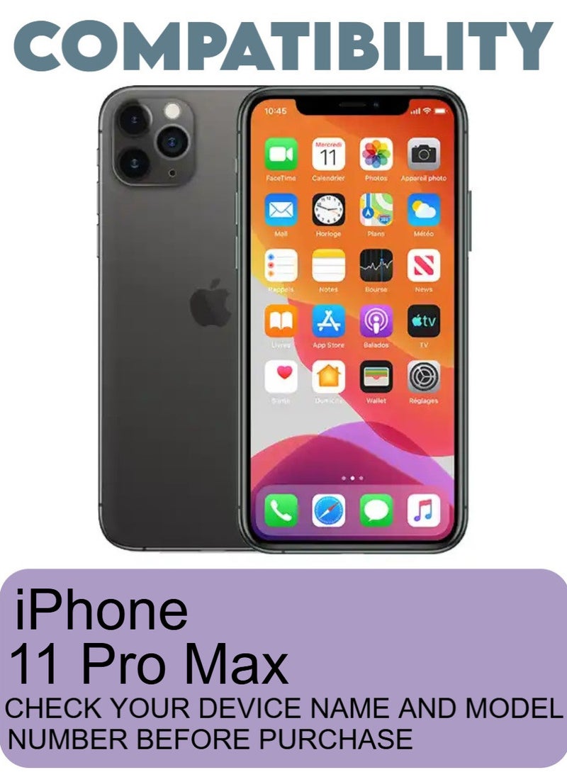 RAYON 2 Pack Tempered Glass Screen Protector 5D Designed For iPhone 11 Pro Max Full Screen Coverage And Bubble Free - Image 2