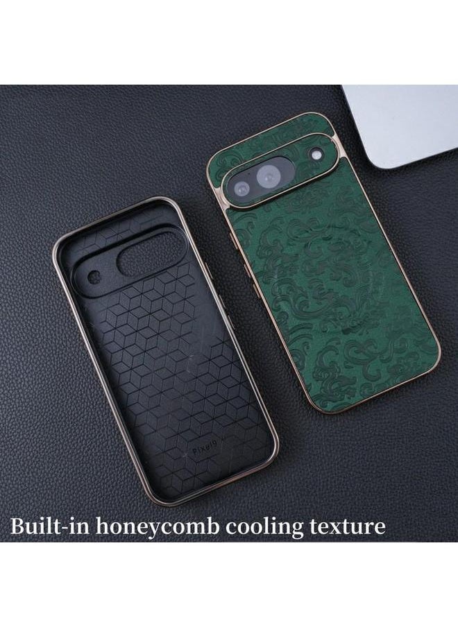 Green Tiger - Case For Google Pixel 9 Cloud Dragon Pattern MagSafe Phone Case - Image 1