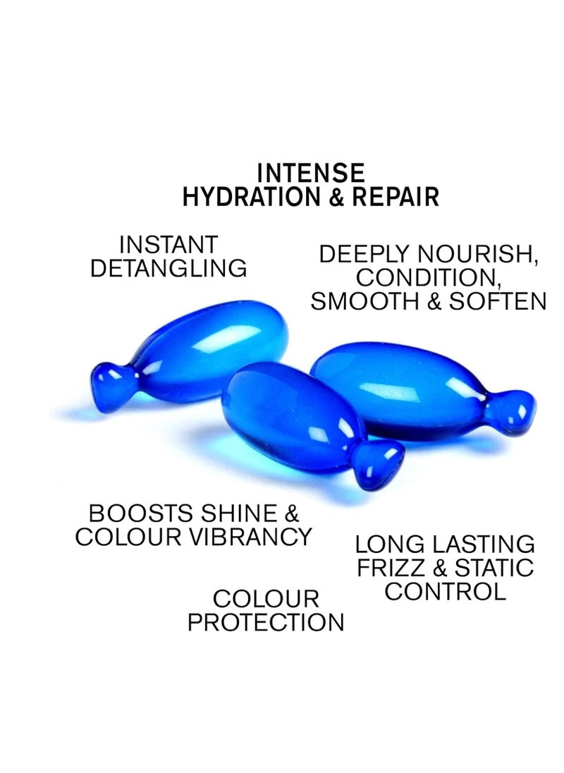 SNOBGIRLS HYDRAMEND Salon Vegan Hair Oil Intense Hydration & Repair for All Hair Types of Dry Damaged Hair. Hair serum with Argan Oil & Hair Vitamins. Highly Concentrated hair oil - 15 Hair Oil Capsules  - Image 4