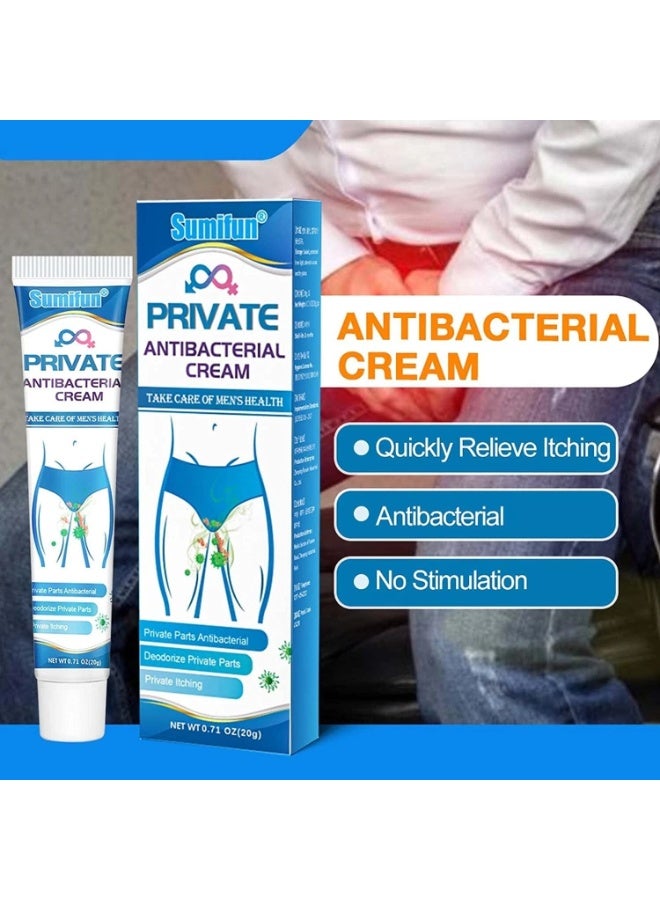 Sumifun Antibacterial Cream for Skin Itching Relief | Private Area Care & Antifungal Support | Soothing Itch Relief & Hygiene Protection | Daily Skin Care Treatment | 20g - Image 4