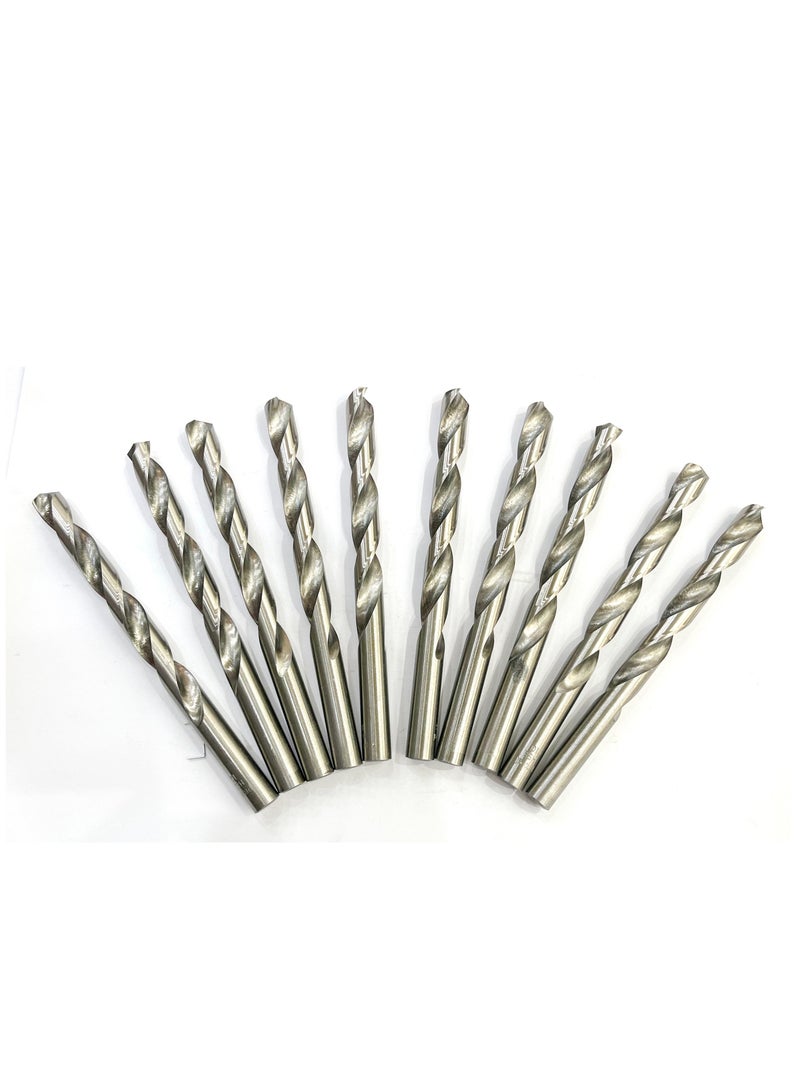 HSS Drill Bits White Color 5.5 x 93mm, 4pc/bag