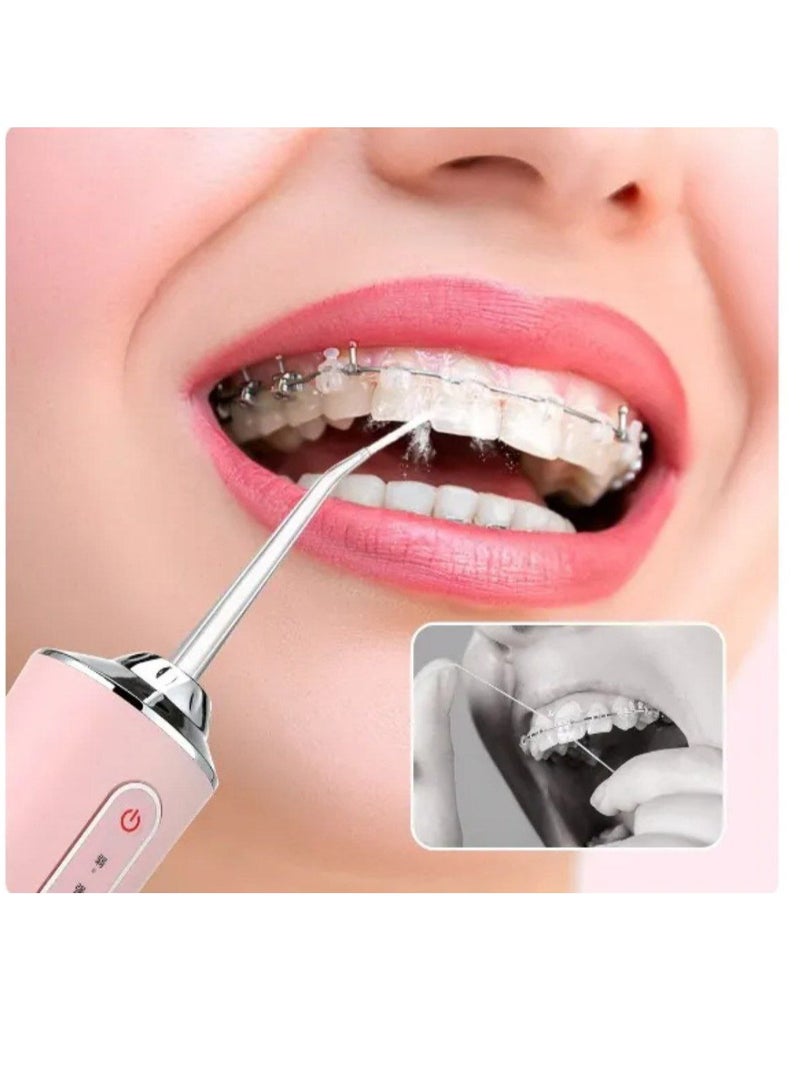 جهاز تنظيف الأسنان بالمياه اللاسلكي قابل للشحن  لتنظيف الأسنان عن طريق الفم مع 3 أوضاع للتنظيف - جهاز احترافي لتنظيف الأسنان - Image 2
