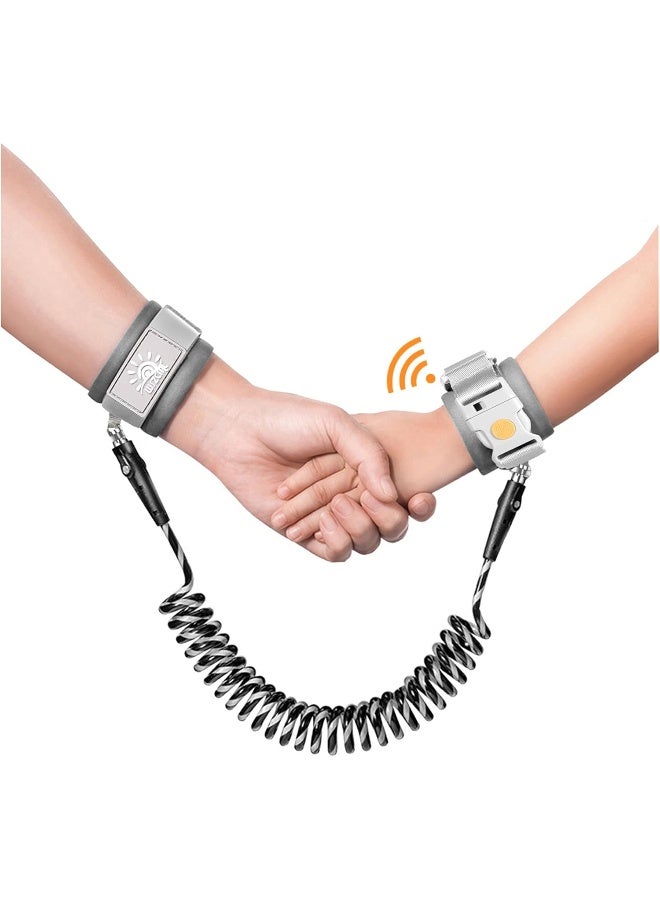 WSZCML Anti Lost Wrist Link with Induction Lock-Toddler Harness Walking Leash-Safety Baby Child Walking Wristband Leash-Upgrade with Reflective(6.5ft) - for Boys and Girls - Image 1