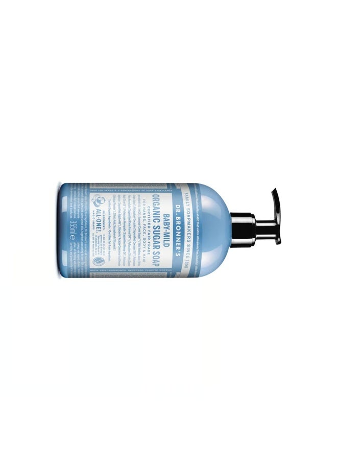 Dr. Bronner's Organic Sugar Soap Baby-Mild 355ml - Image 2