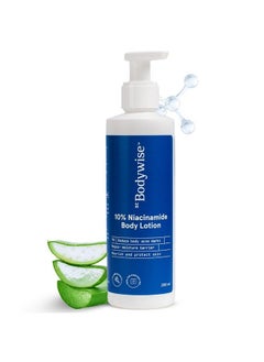 10% Niacinamide Hydrating Face & Body Lotion 200 Ml ; With Goodness Of Niacinamide & Aloe Vera Extract ; For Brighter & Glowing Skin ; Suitable For All Skin Types