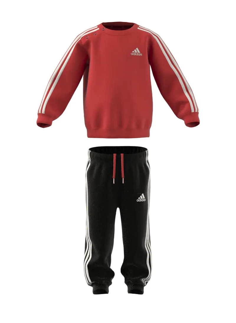 adidas بنطال جوغر مزين بثلاثة خطوط للأطفال