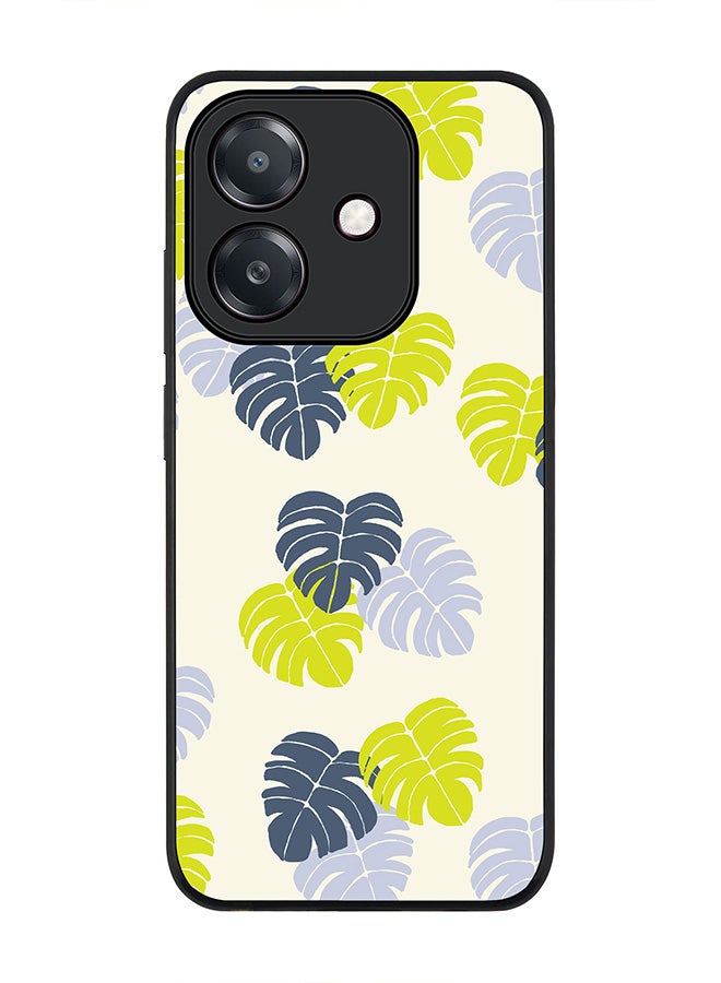 Stylizedd For Oppo A5i Case,Slim fit Camera Protection, Shockproof Thin Phone cover  - Island Leaves