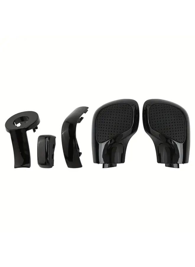 Set Of 2 Car Gear Shift Knob Cover With Lock Key And Dsg Bar For Volkswagen Jetta Golf Passat B7 B8 - Image 4